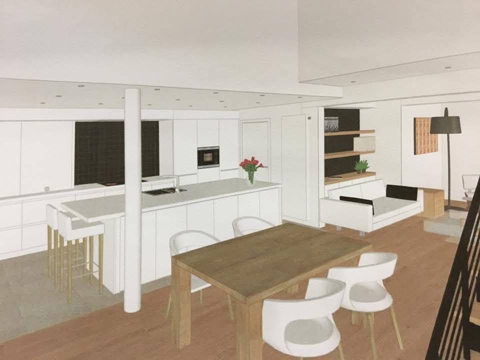 Ontwerp van de keukenrenovatie